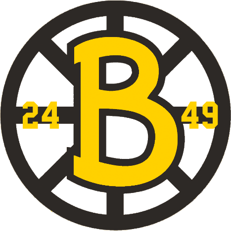 Boston Bruins 1948 49 Anniversary Logo iron on paper